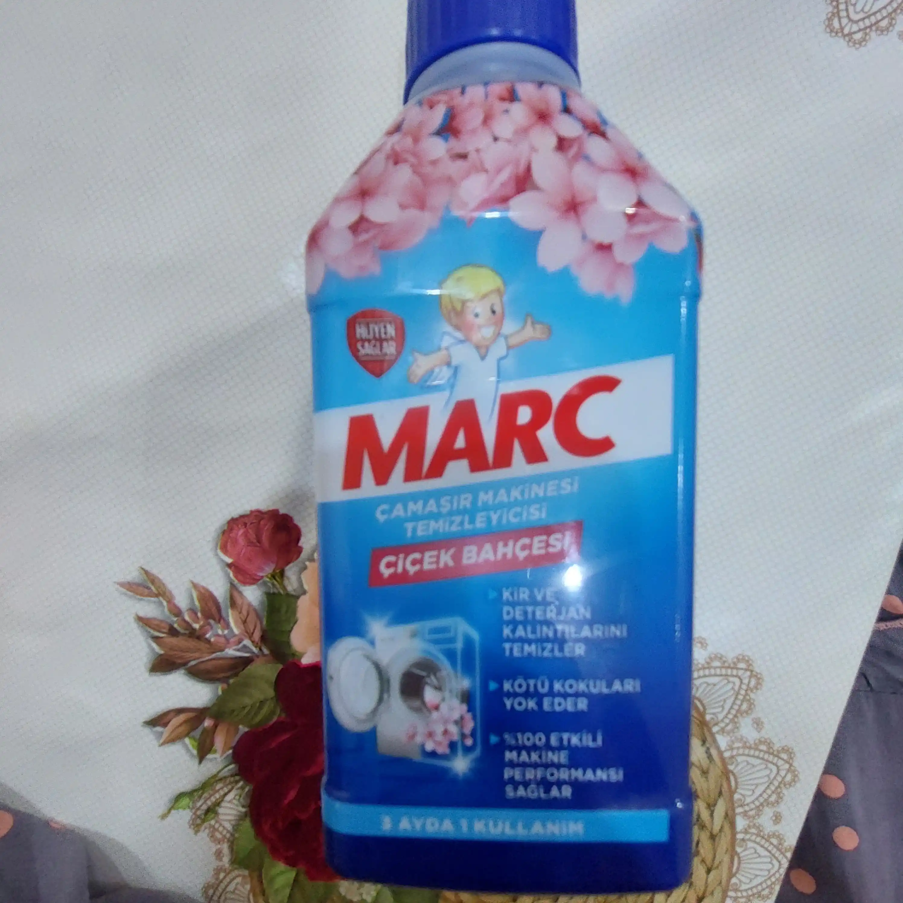 Очиститель для стиральных машин MARC "Цветочная свежесть", 250 мл