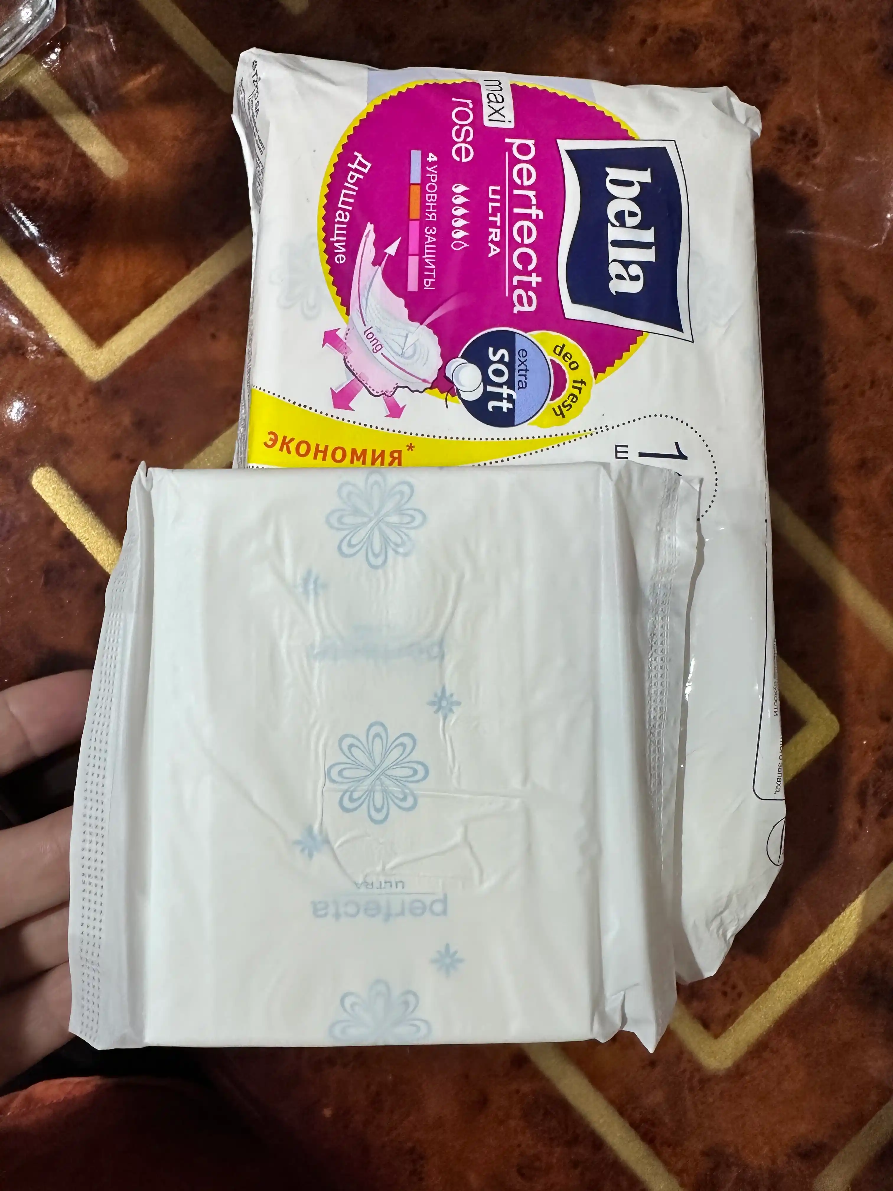 Prokladkalar gigiyenik Bella Perfecta Maxi Rose, ultra yupqa, 5 tomchi, 16 dona