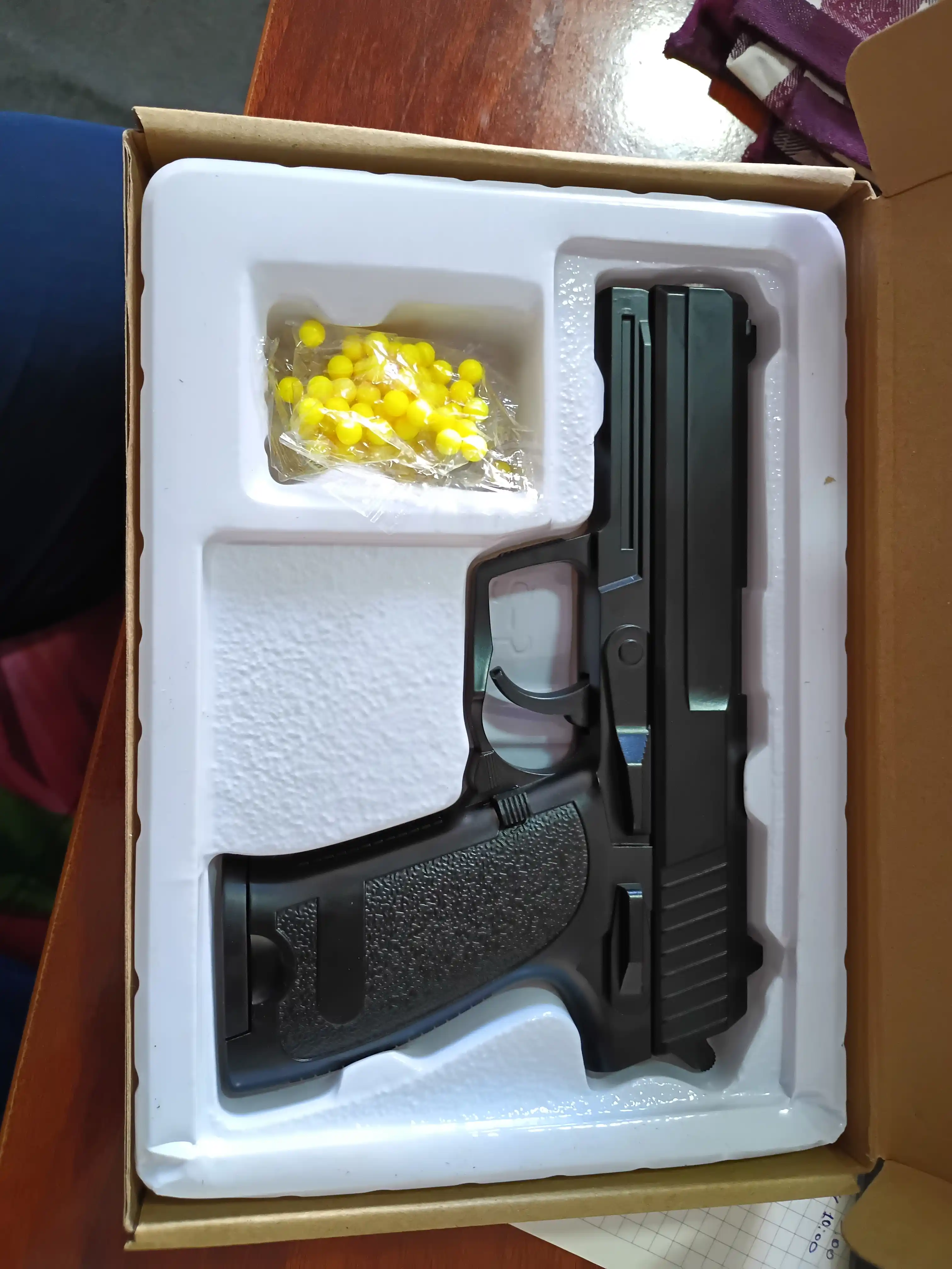 Pnevmatik pistolet, temir pistolet, metall C2, +100 o'q, Makar K22, to'plam, Desert Eagle
