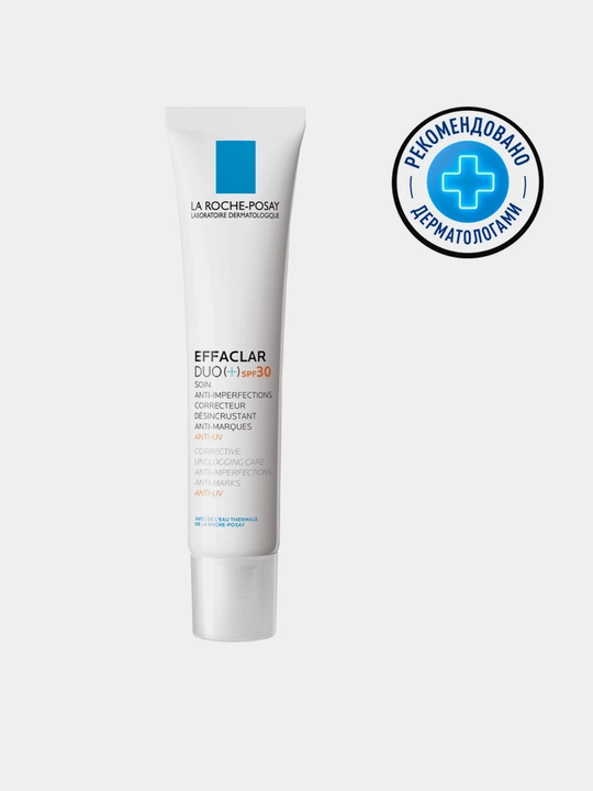 Tuzatuvchi krem geli La ROCHE-POSAY EFFACLAR DUO+ SPF30, muammoli teri uchun, 40 ml - 