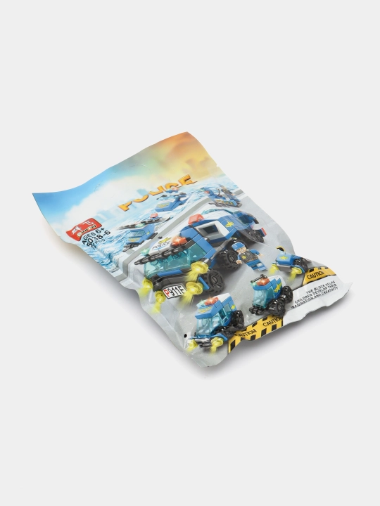 Конструктор 6 в 1, Спасательная техника, совместим с Lego