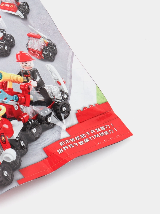 Конструктор 6 в 1, Спасательная техника, совместим с Lego