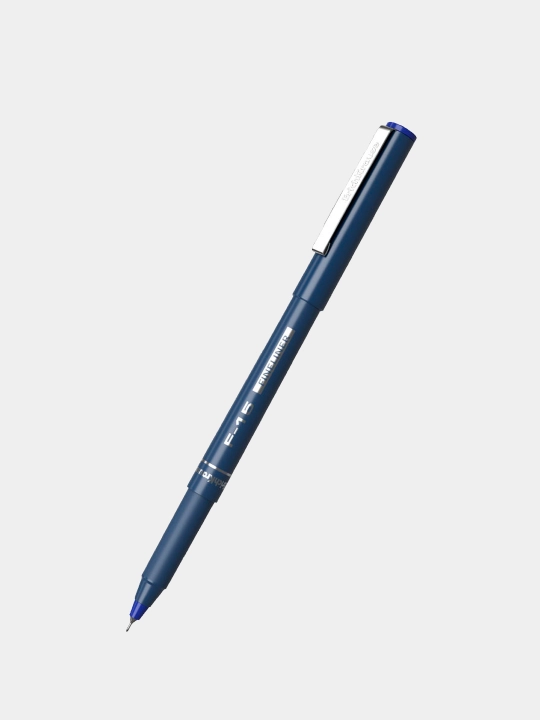 Ручка капиллярная ErichKrause F-15 Stick Classic, цвет чернил синий 37065 - 