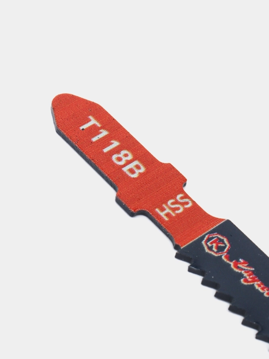 Пилки для лобзика по металлу 118B, 5 шт Kayzer
