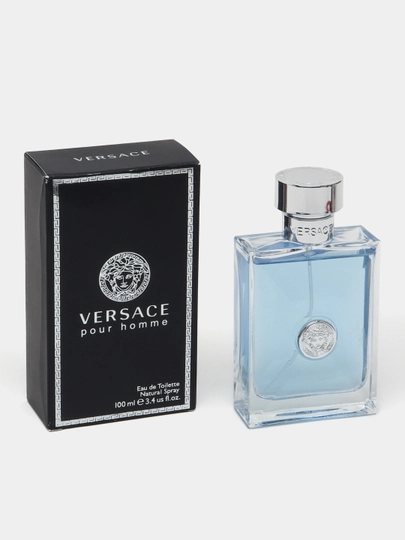 Туалетная вода для мужчин Versace pour homme, 100 мл — ATIR01-ERSAGER-ЧЕРН
