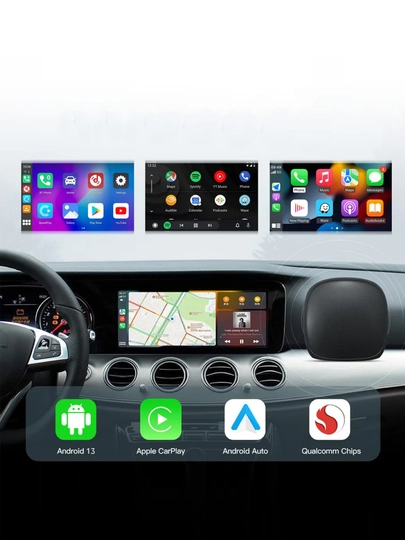 CarPlay va AndroidAuto simsiz Android 13 va YouTube bilan, 4+64Gb / 8+128Gb