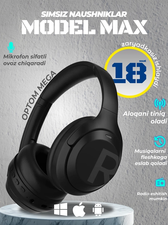Беспроводные Bluetooth наушники MZ300 p9 Pro, матовый - 