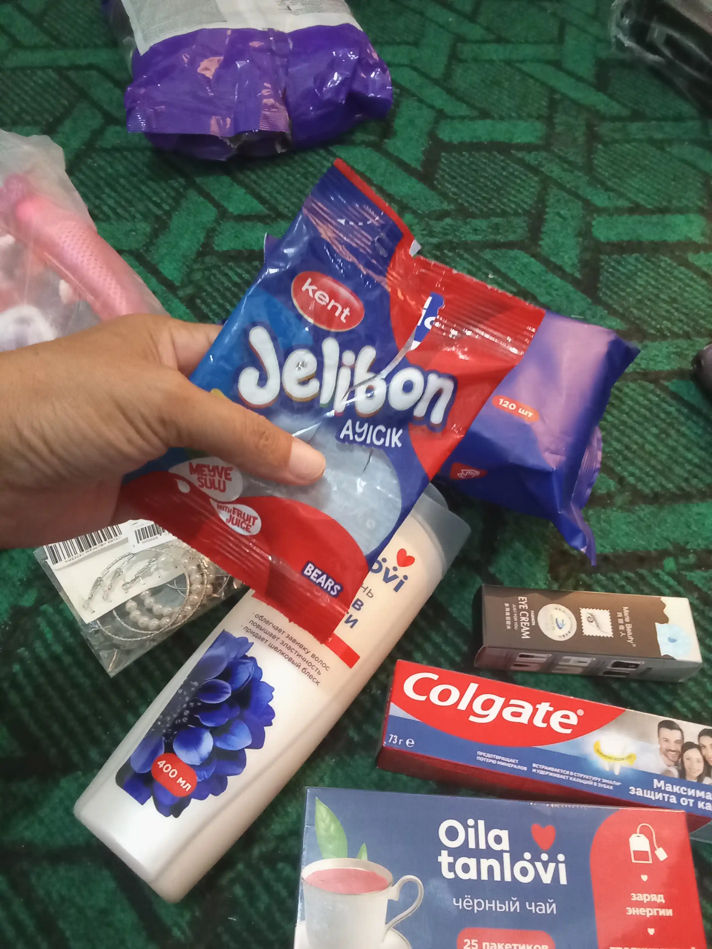 Chaynashli marmelad Kent Jelibon meva, ayiqcha bilan, 40 g