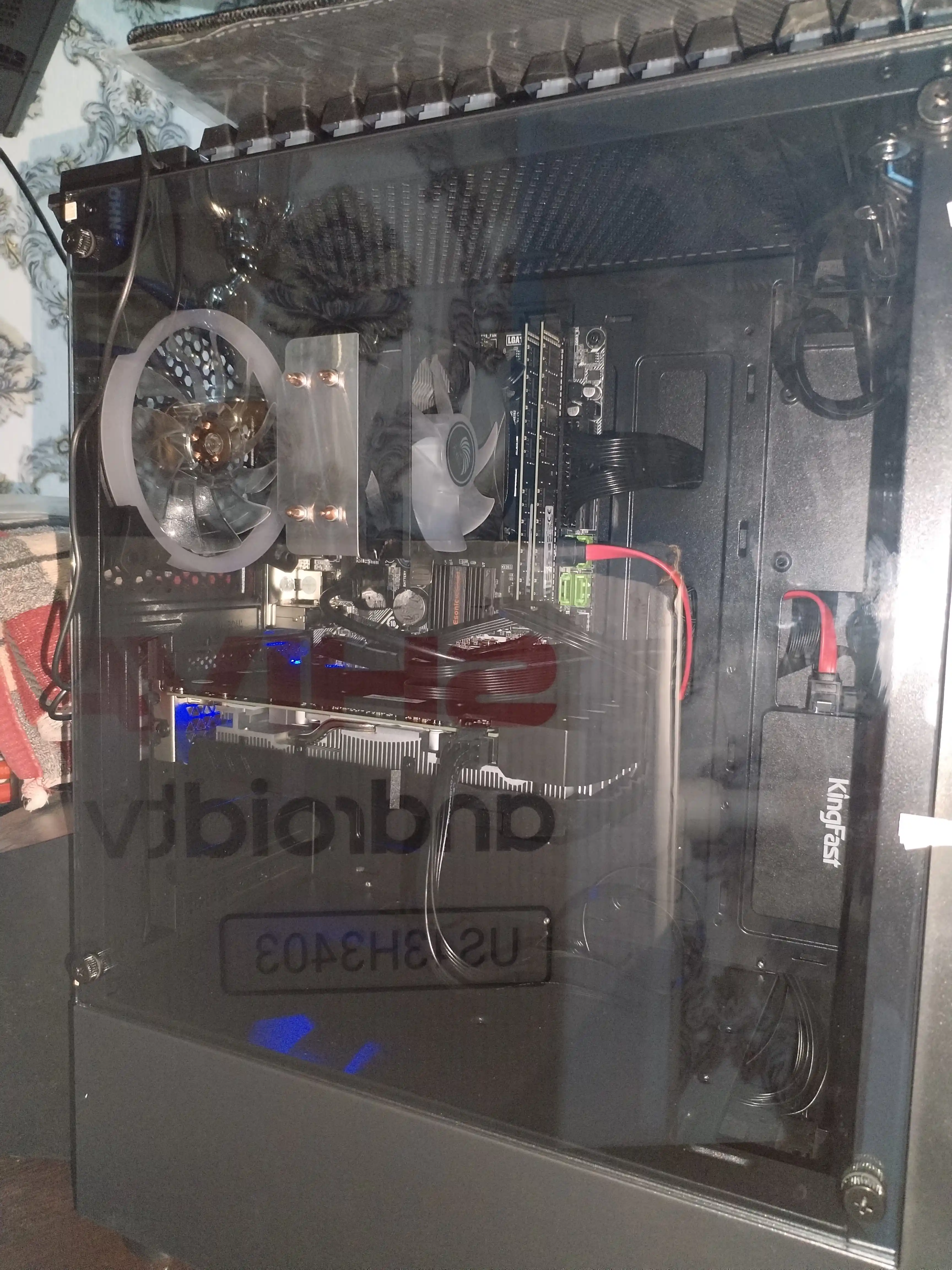 O'yin kompyuteri Core i5, 16 GB operativ xotira, 512 GB SSD, AMD RADEON RX 580 8 GB