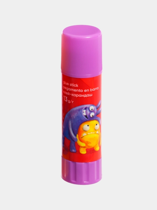 Клеевой карандаш ErichKrause EasyStick Jolly Friends, 13 г (в коробке-дисплее по 24 шт) 60910