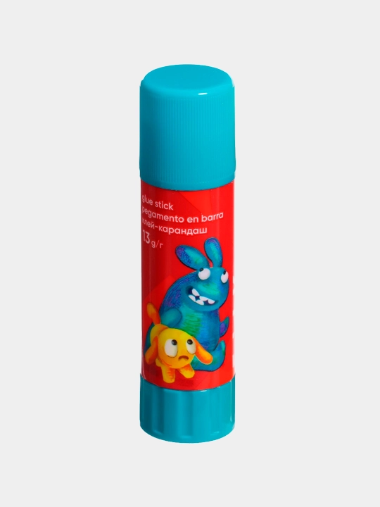 Клеевой карандаш ErichKrause EasyStick Jolly Friends, 13 г (в коробке-дисплее по 24 шт) 60910
