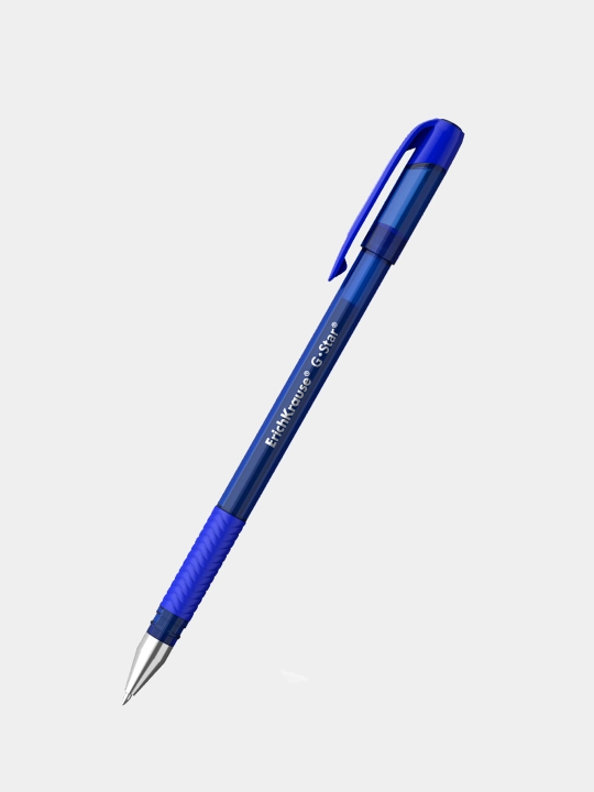 Gelli ruchka ErichKrause G-Star Stick & Grip Original 0.5, siyoh rangi ko'k 45206