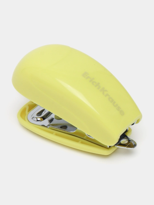 Mini stepler №24/6, 26/6 ErichKrause Compact Neon 20 varaqgacha, assorti 61736