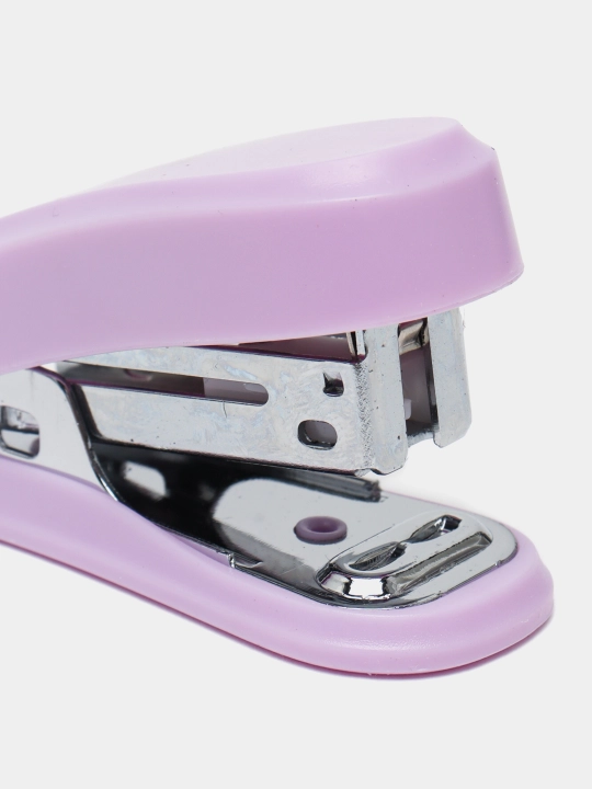 Mini stepler 24/6, 26/6 ErichKrause Clippy Mini Pastel Bloom 15 varaqgacha, assorti 61742