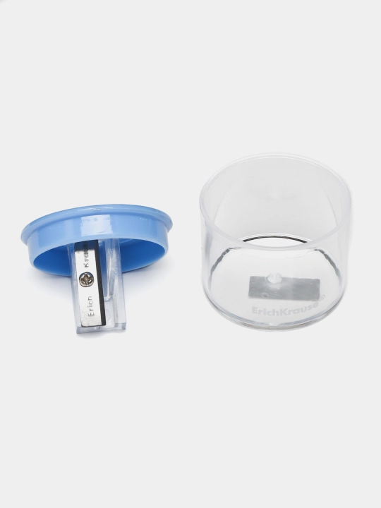 Plastik o'tkirlashtirgich ErichKrause S-Keg, Neon, konteyner bilan, assorti 56036