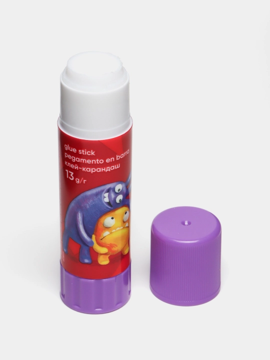 Клеевой карандаш ErichKrause EasyStick Jolly Friends, 13 г (в коробке-дисплее по 24 шт) 60910
