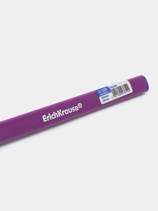 Sharikli ruchka ErichKrause U-109 Stick&Grip Neon 1.0, Ultra Glide Technology, ko'k 47612