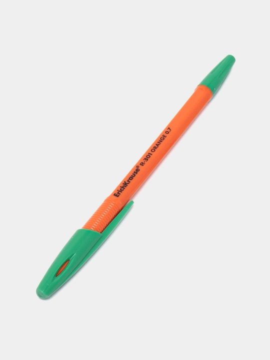 Sharikli ruchka ErichKrause R-301 Stick Orange 0.7, siyoh rangi yashil 43197