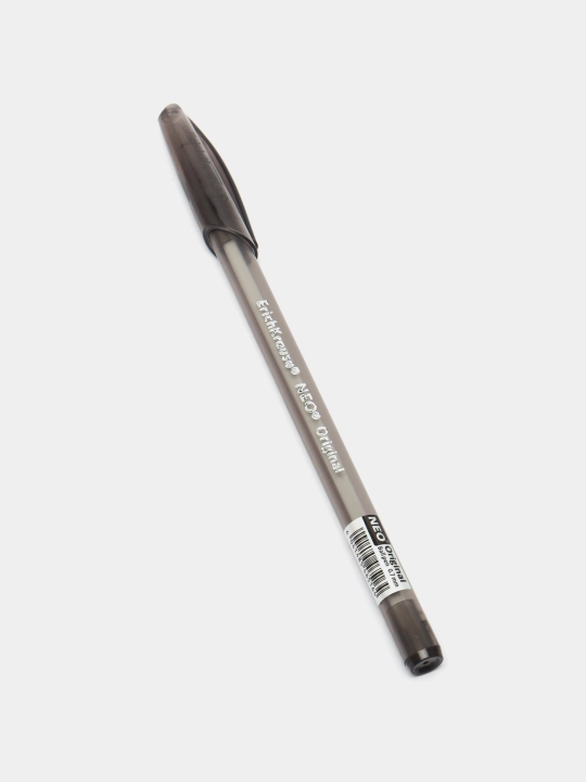 Sharikli ruchka ErichKrause Neo Stick Original 0.7, Super Glide Technology, qora rang 46516