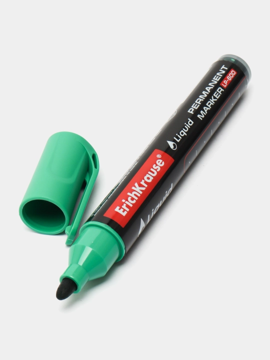 Permanent marker suyuq siyoh bilan ErichKrause LP-600 TankLiquid, rangi yashil 56095