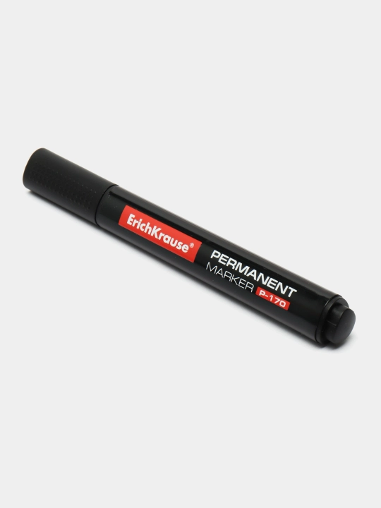 Permanent marker ErichKrause P-170, siyoh rangi qora (qutida 1 dona) 7275 - 