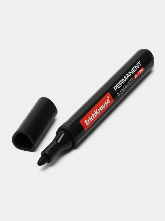 Permanent marker ErichKrause P-170, siyoh rangi qora (qutida 1 dona) 7275