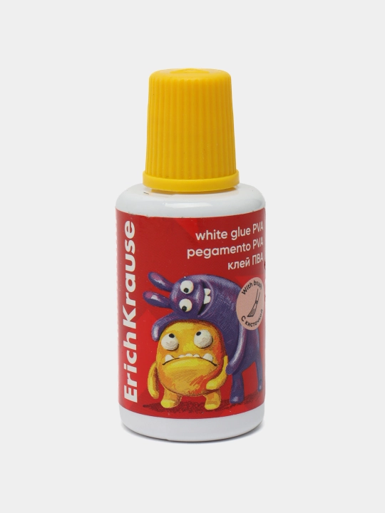 PVA yelim ErichKrause EasyStick, Jolly Friends, cho'tkali, 20 ml, assorti 61288 - 