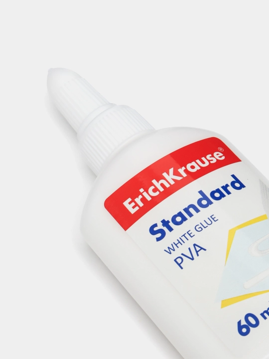 Клей ПВА ErichKrause EasyStick, 60мл (в дисплее по 16 шт.) 48723