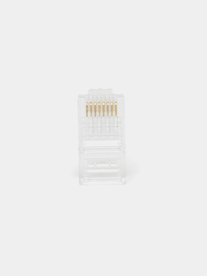Коннектор RJ45 Cat5e/Cat6 для витой пары, универсальный, плассмасовый и металлический