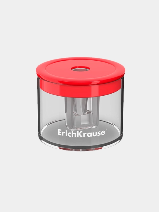 Точилка пластиковая ErichKrause S-Keg, Neon, с контейнером, ассорти 56036