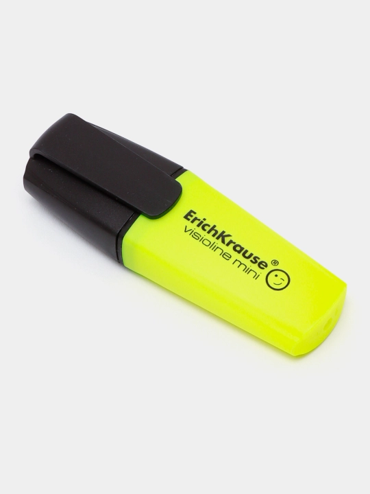 Matn markeri ErichKrause Visioline V-12 Mini Neon, siyoh rangi sariq 42753