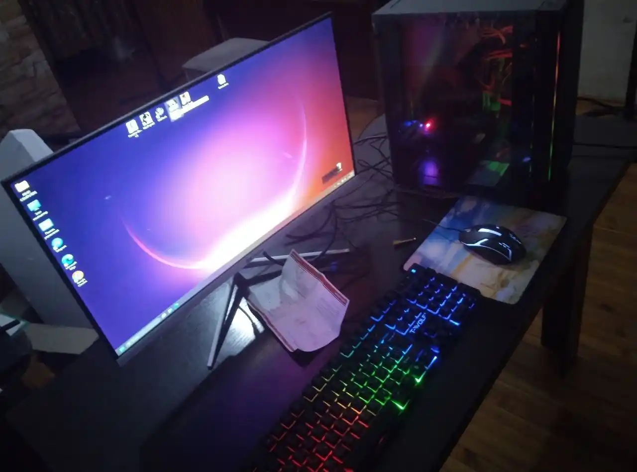 Системный блок игровой Core i5, 16 ГБ ОЗУ, Nvidia GT730 2 ГБ, 512 ГБ SSD, RGB