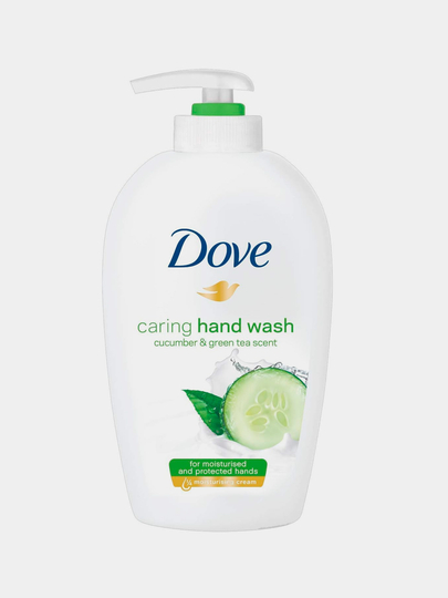 Dove suyuq krem sovuni, bodring va yashil choy aromati bilan, 250 ml