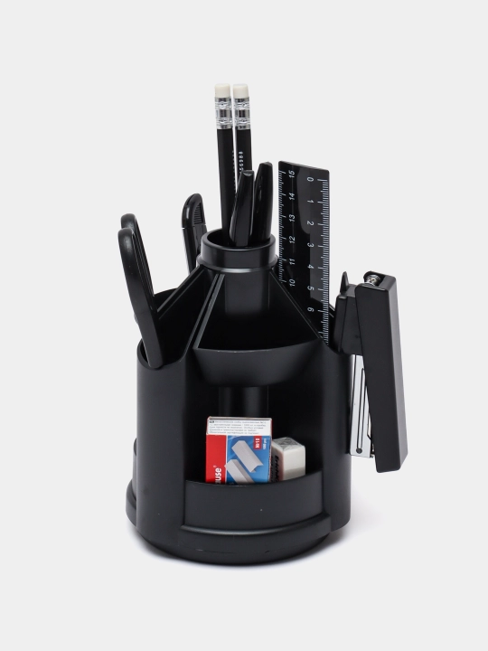 To'plam stol uchun aylanuvchi plastik ErichKrause Mini Desk, Classic, qora 11