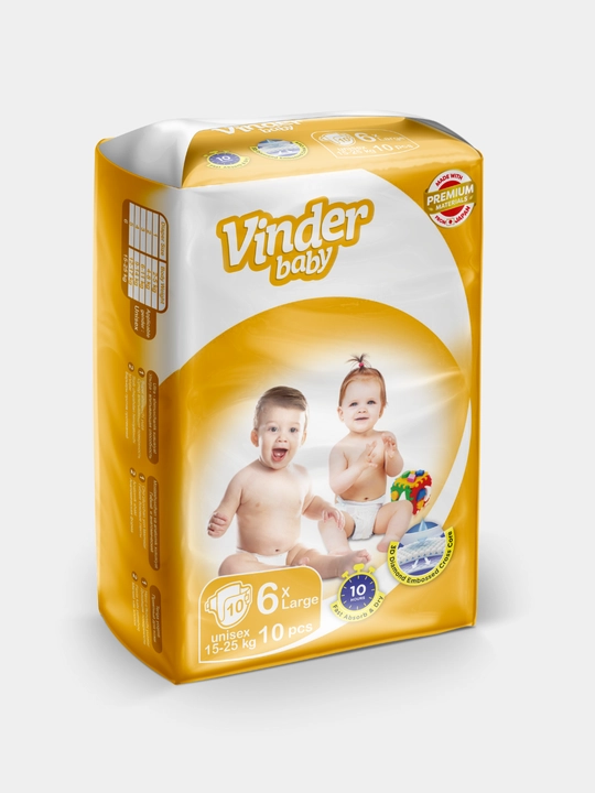 Tagliklar Vinder baby PREMIUM Materials 6 Large, 10 dona, 15-20 kg - 