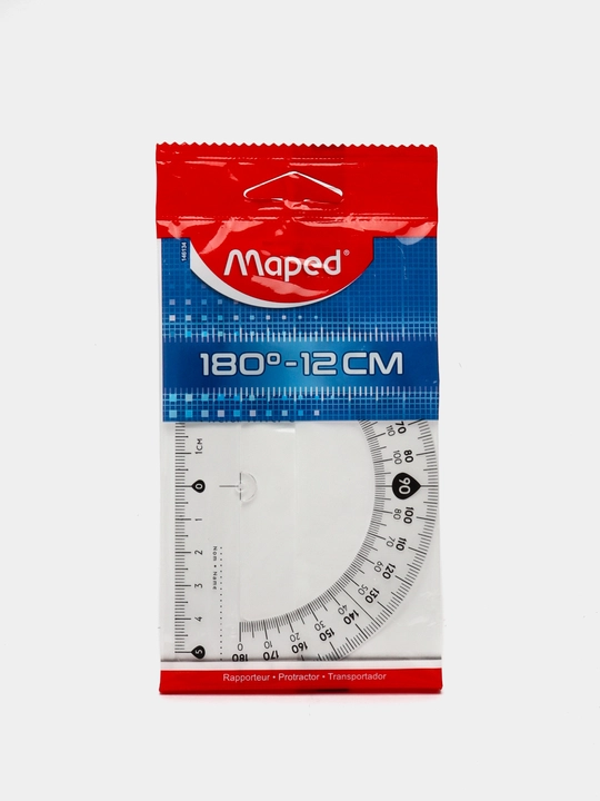 Транспортир Maped, 180 гр/12 см - 