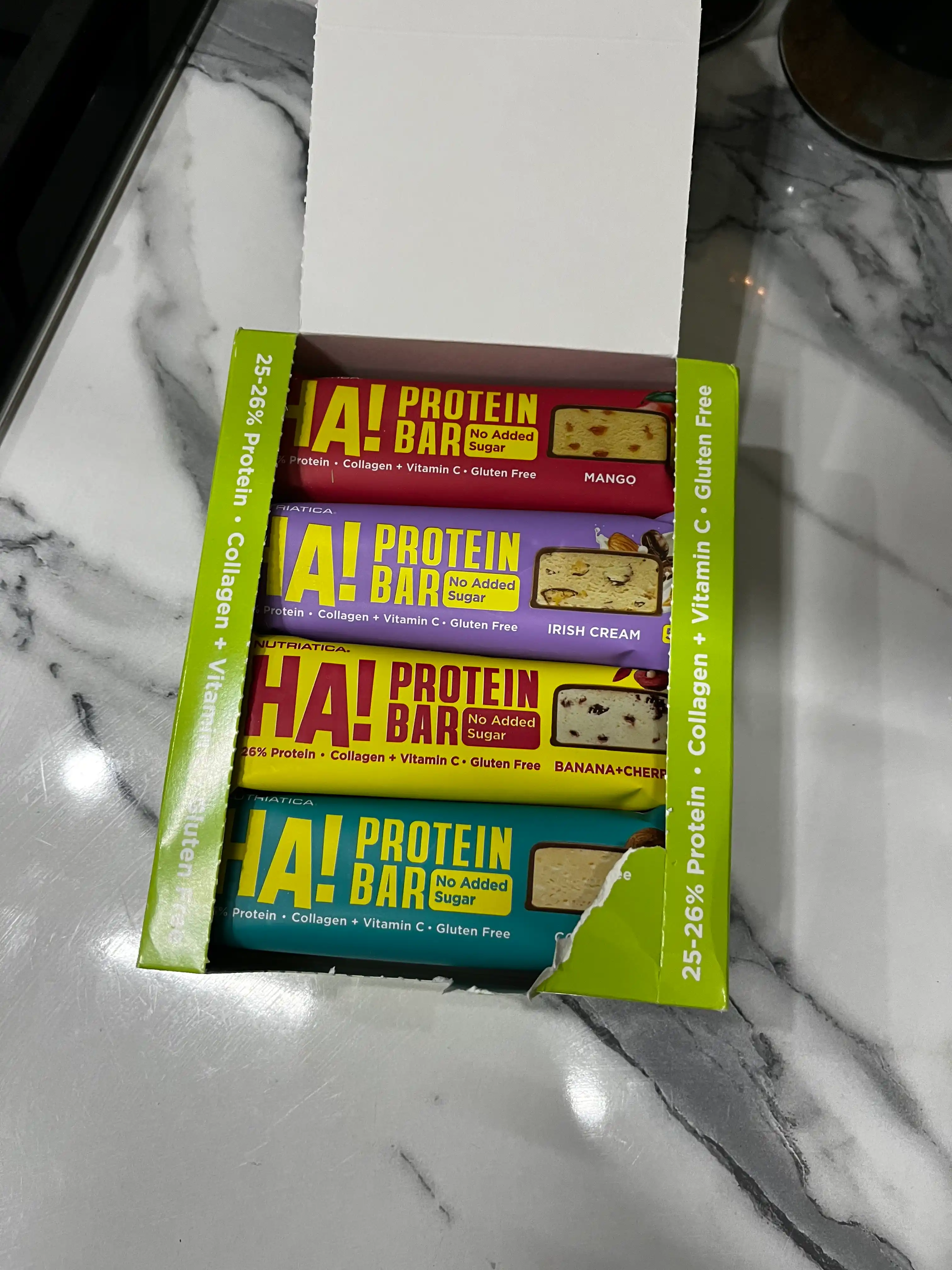 Proteinli batonchiklar NUTRIATICA HA! 12 dona, 50g