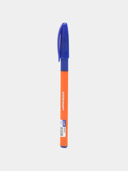 Sharikli ruchka ErichKrause U-109 Stick & Grip Orange 1.0, Ultra Glide Technology, ko'k 47591