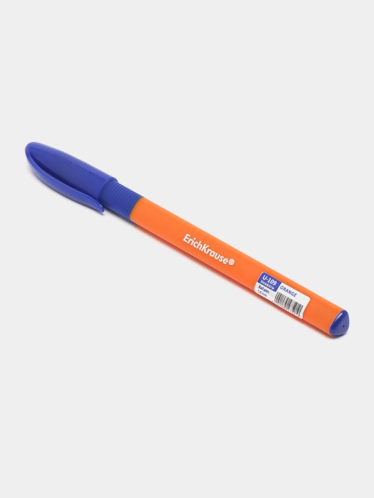 Sharikli ruchka ErichKrause U-109 Stick & Grip Orange 1.0, Ultra Glide Technology, ko'k 47591 - 