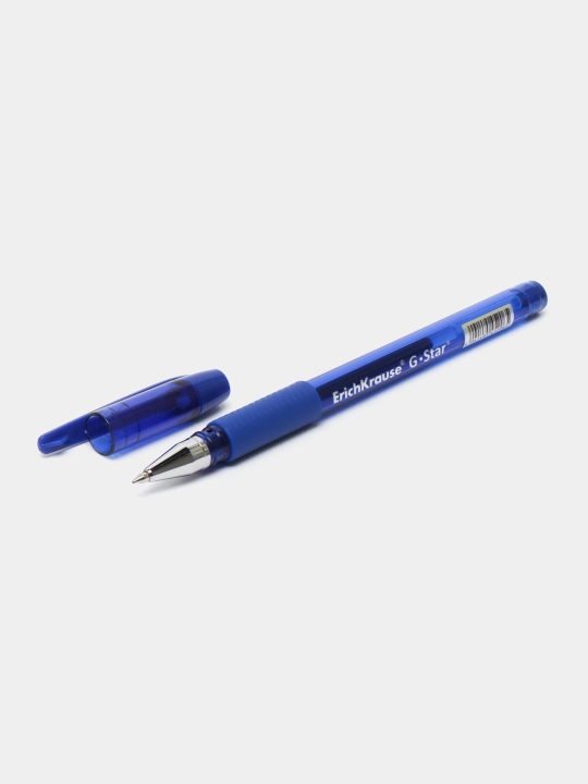 Gelli ruchka ErichKrause G-Star Stick & Grip Original 0.5, siyoh rangi ko'k 45206