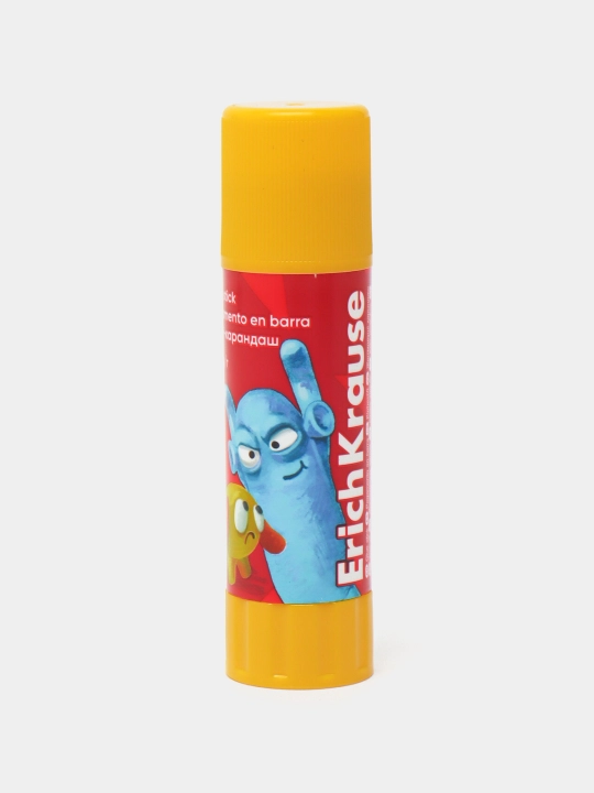 Yelimli qalam ErichKrause EasyStick Jolly Friends, 13 г (displey qutida 24 dona) 60910 - 