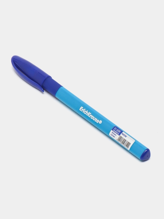 Sharikli ruchka ErichKrause U-109 Stick&Grip Neon 1.0, Ultra Glide Technology, ko'k 47612