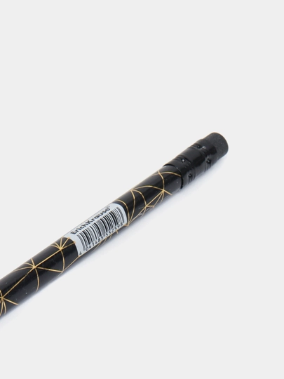 Чернографитный карандаш ErichKrause Magic Sky, трехгранный, с ластиком, HB 55259 — ERKR-P12C4A0-ЧЕРН