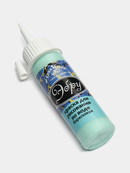 Bo'yoq Akva-kolor Эбру К6312, firuza rang, 18 ml