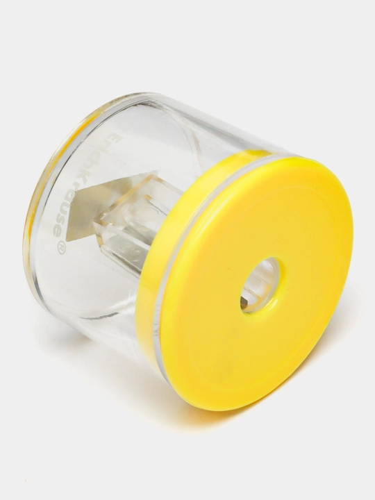 Plastik o'tkirlashtirgich ErichKrause S-Keg, Neon, konteyner bilan, assorti 56036