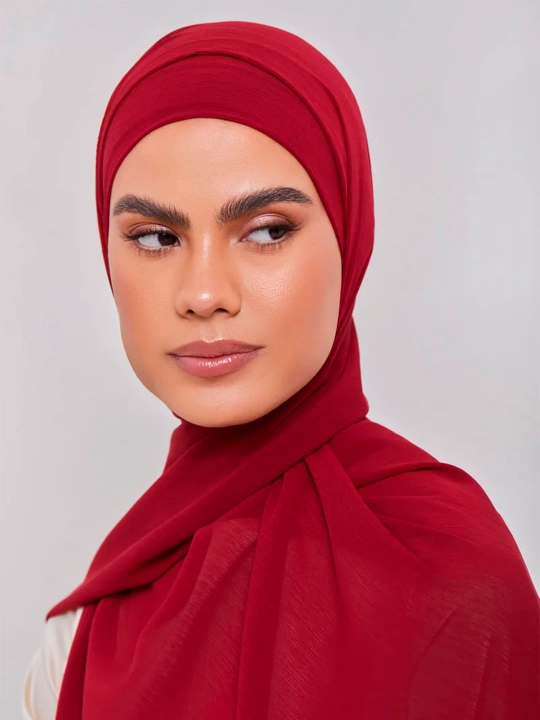 Ayollar sharfi, romoli shifondan, haj va umra safarlari uchun ham mos