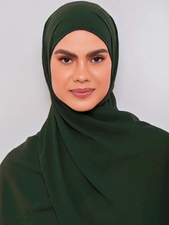 Ayollar sharfi, romoli shifondan, haj va umra safarlari uchun ham mos