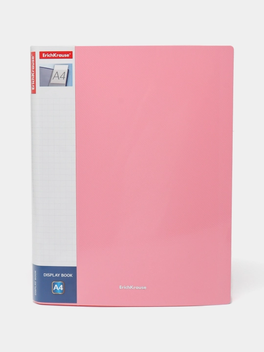 Папка файловая пластиковая ErichKrause Diagonal Pastel, c 20 карманами, A4, ассорти 49940 - 