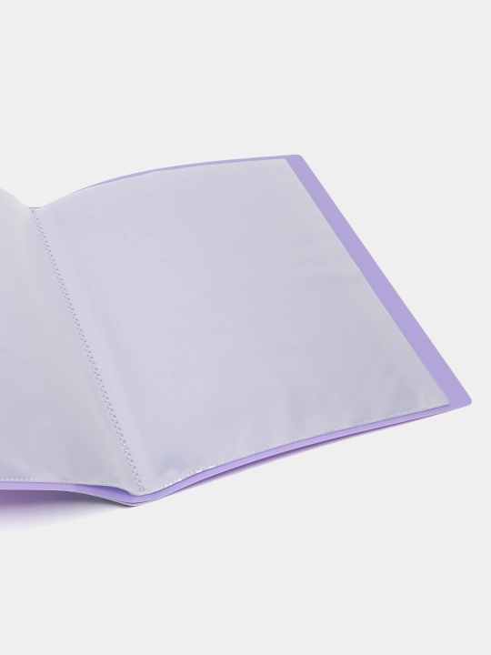 Papka faylli plastikli ErichKrause Diagonal Pastel, 20 ta cho'ntakli, A4, assorti 49940