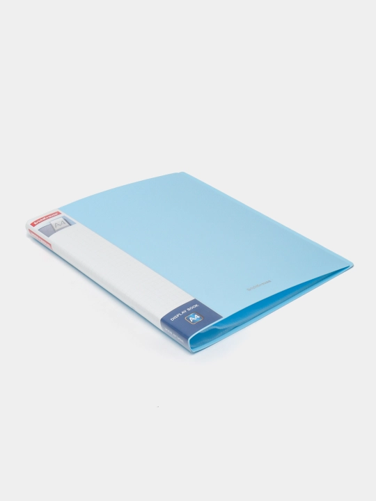 Papka faylli plastikli ErichKrause Diagonal Pastel, 20 ta cho'ntakli, A4, assorti 49940